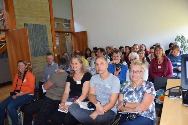 Exkursion Schöpfungsverantwortung 2018 / Anna Kirchengast der Diözese Graz-Seckau; hier: Ökodruckerei Gugler, Melk